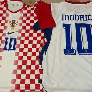 Nike CROATIA Nat'l Team LUKA MODRIC Men's JERSEY Sz M,L,XL,2XL New with tags